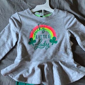 Toddler St.Patricks day outfit